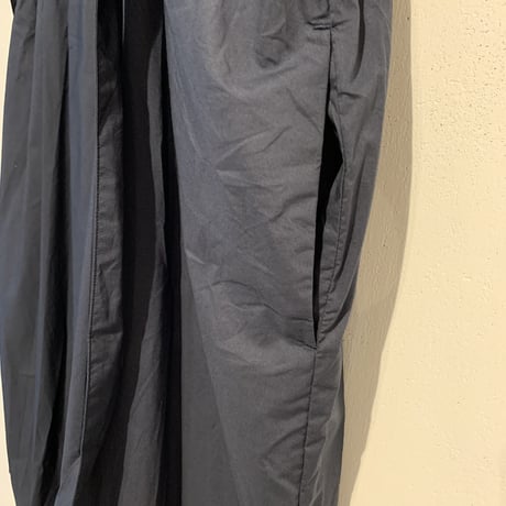 UNIVERSAL TISSU ハーフスリーブワンピース ネイビー