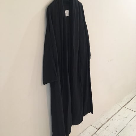 UNIVERSAL TISSU　オリガミガウン コート　クロ