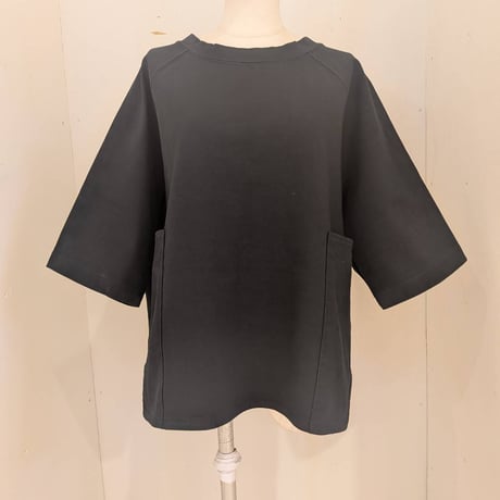 【UNIVERSAL TISSU】ヘビープレーティング天竺 ドルマンTシャツ