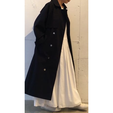 TISSU ハイデンシティ エフォートレストレンチ 3size ネイビー地チェック