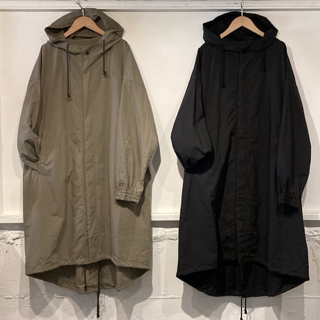 UNIVERSALTISSU 起毛ワッシャーブロードフーディ size 3  オリーブ