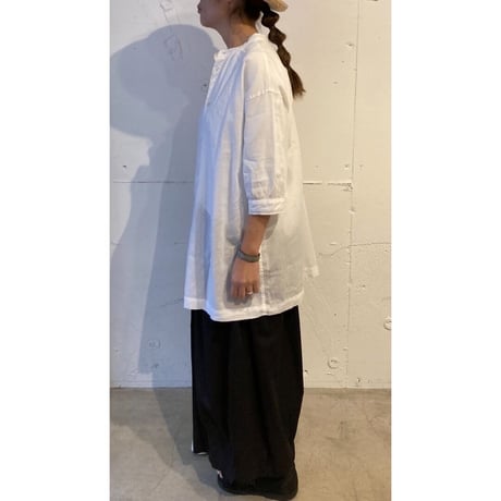 NATURAL LAUNDRY 2WAYチュニック グレージュ