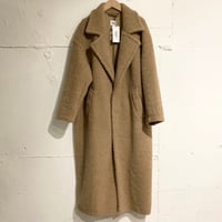 UNIVERSAL SEVEN ボアチェスターコート size F モカ