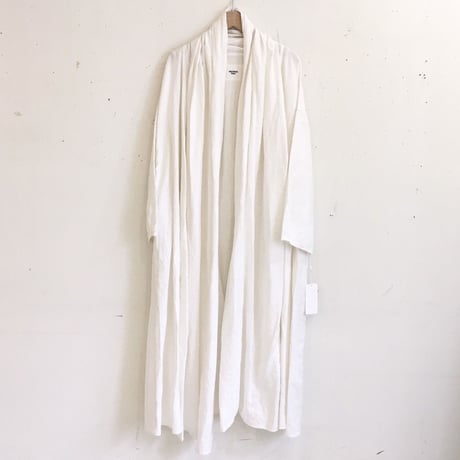 UNIVERSAL TISSU　オリガミガウンコート　シロ