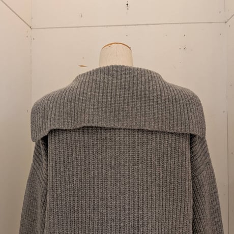 【(ｇ)】セーラーZIP UP ニット