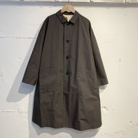 NATURAL LAUNDRY ダンプダスター オーバーコート チャコール