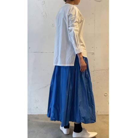 UNIVERSAL TISSU  バーバーワーキングシャツ シロ
