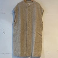 grin シープパイルボアロングベスト キナリ