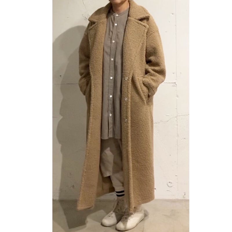 UNIVERSAL SEVEN ボアチェスターコート size F モカ UNIVERSAL SEVEN ボアチェスターコート size F モカ