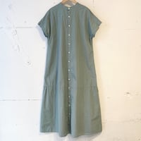 grin ブロードタフタ 2WAYワンピース スモークミント