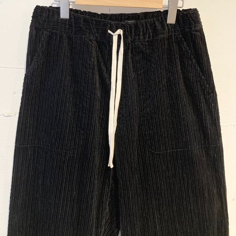 TISSU 親子コーデュロイイージーパンツ size3 クロ