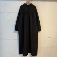 NATURAL LAUNDRY ネル スタンド2WAYワンピース クロ