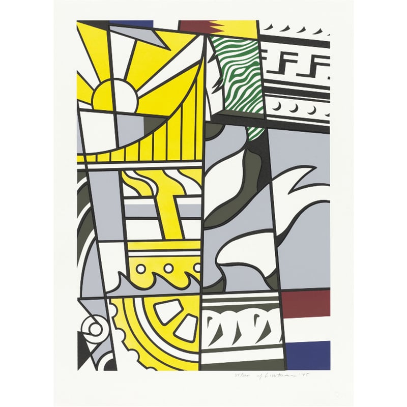 額装品/Figures/リキテンスタイン ロイ・リキテンスタイン「Bicentennial Print」リトグラフ