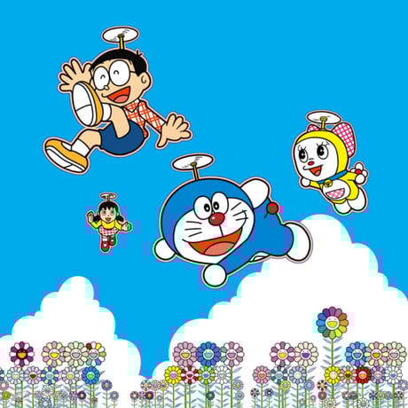 村上隆ポスター幻想ED300 商談中