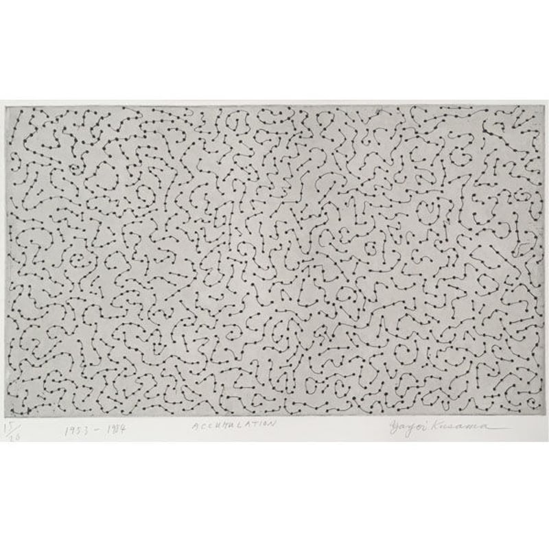草間彌生「Accumulation（集積）」エッチング | BISENDO art gallery