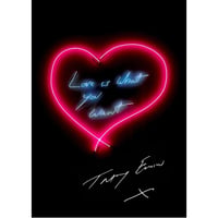 トレイシー・エミン「Love Is What You Want」オフセットリトグラフ