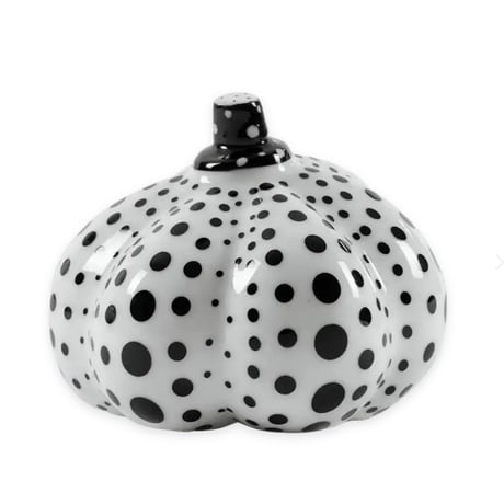 草間彌生　「PUMPKIN(White)」　リモージュ