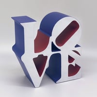 ロバート・インディアナ「LOVE（Red,Gold）」ポリストーン | BISENDO