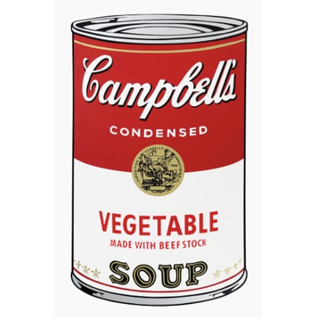 キャンベル　アンディウォーホル CAMPBELL'S SOUP Can 1（BEEF)サンデーモーニング版 | Andy