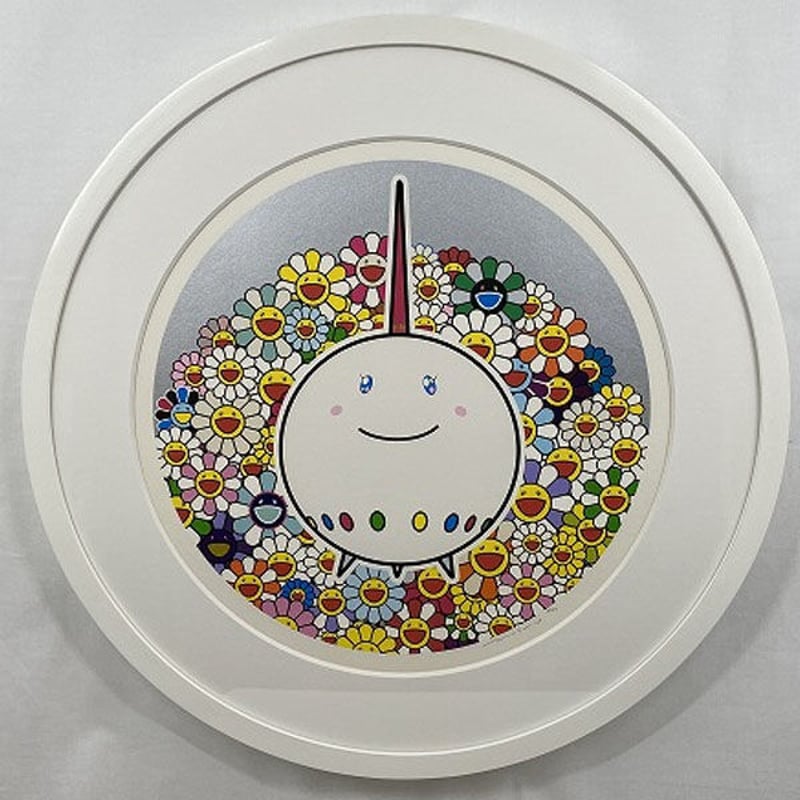 村上 隆「フラワー・Pちゃん」シルクスクリーン | BISENDO art 村上 隆「フラワー・Pちゃん」シルクスクリーン | BISENDO art