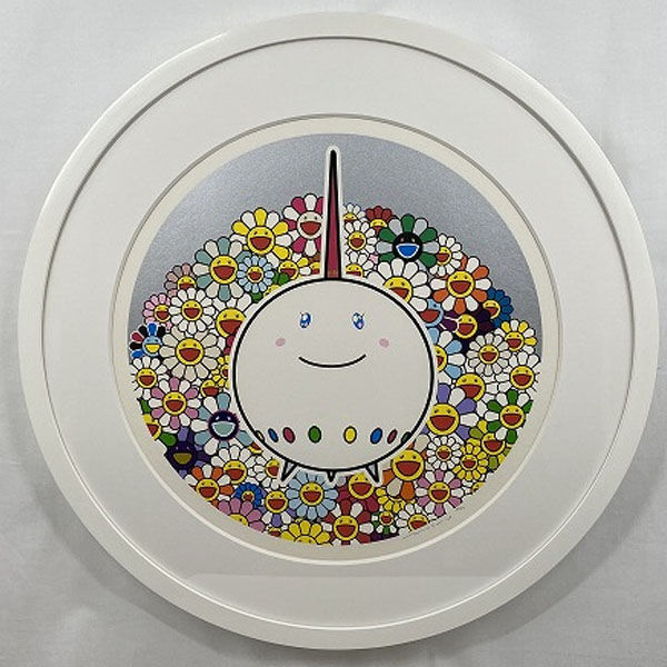 村上 隆「フラワー・Pちゃん」シルクスクリーン | BISENDO art gallery