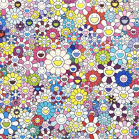 村上 隆「感謝の花」オフセットプリント | BISENDO art gallery