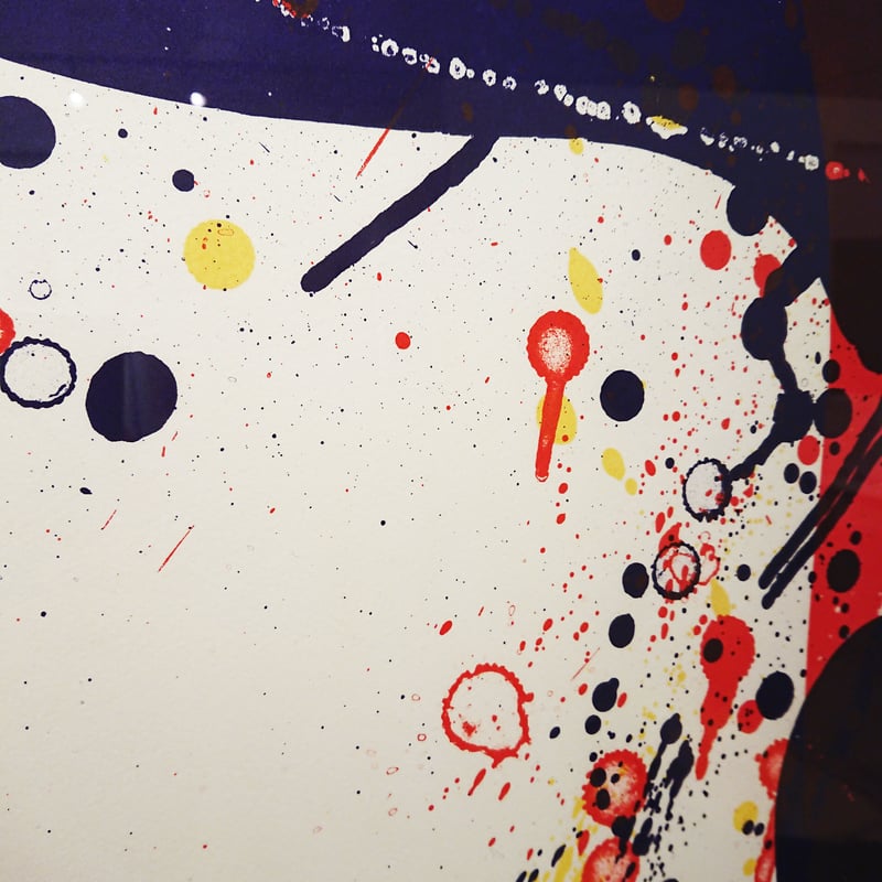 サム・フランシス「Untitled」 リトグラフ | BISENDO art gallery