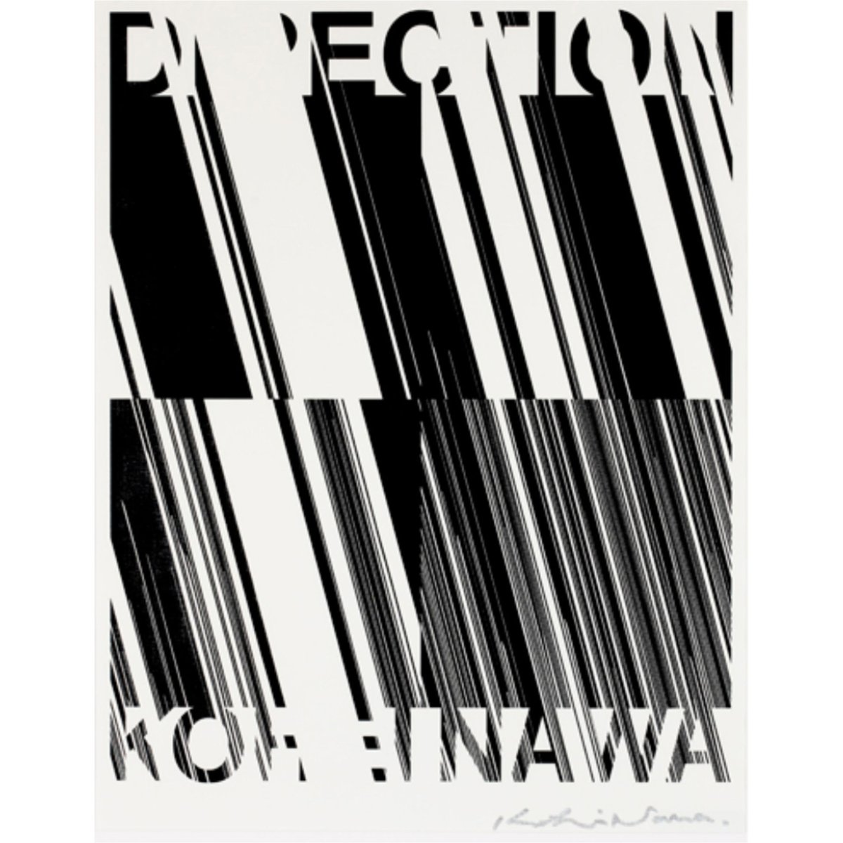 【新品】名和晃平 シルクスクリーン ポスター【DIRECTION】 fit=scale-down,w=1200