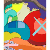 KAWS「You Should Know I Know」シルクスクリーン
