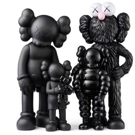 KAWS separated フィギュア KAWS Separated Vinyl Figure Set - US