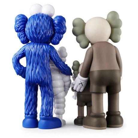 KAWS「KAWS FAMILY(BROWN)」フィギュア
