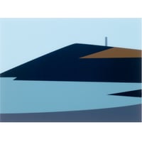 ジュリアン・オピー「Gribbin Head」;「Cornish Coast 2」より　 デジタルプリント