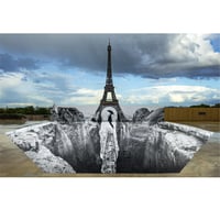 JR「Trompe l'oeil, Les Falaises du Trocadéro（1-1）」ジークレー