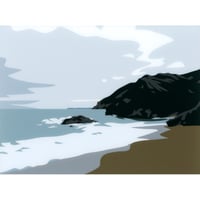 ジュリアン・オピー「Lantic Bay」デジタルプリント