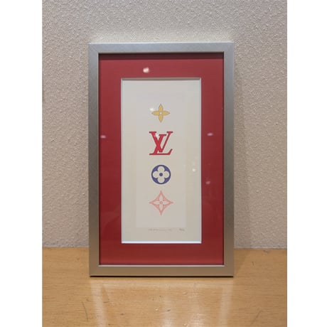 村上 隆「SUPERFLAT Colorful Monogram」シルクスクリーン