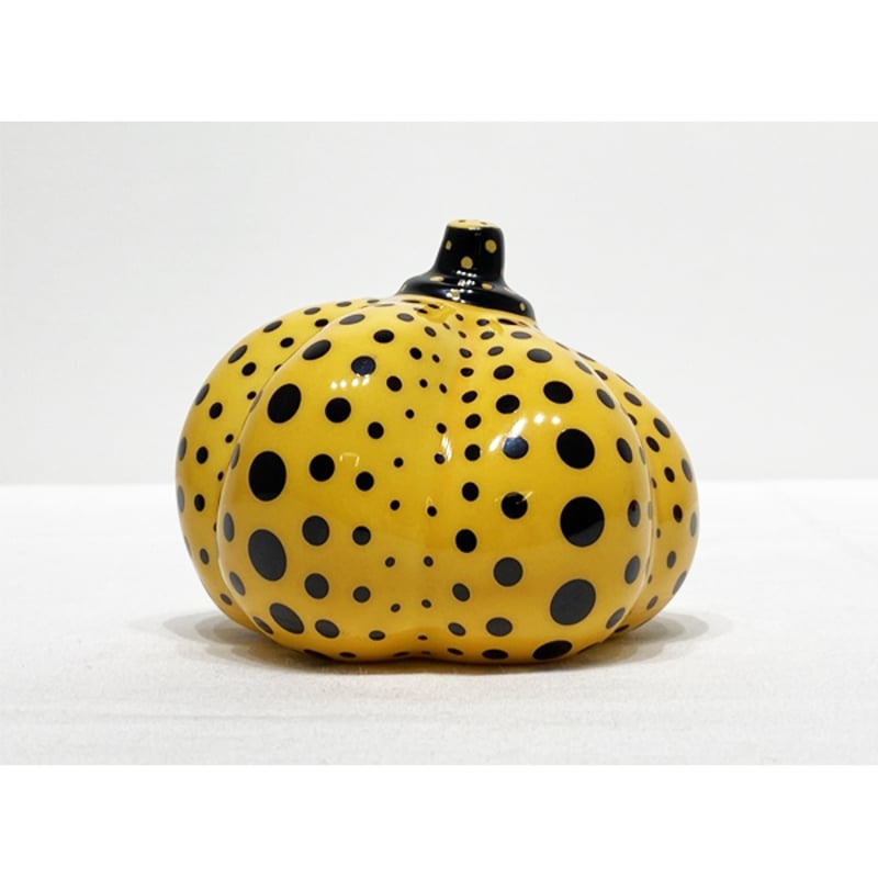 草間彌生 「PUMPKIN(Yellow)」 リモージュ | BISENDO art gallery