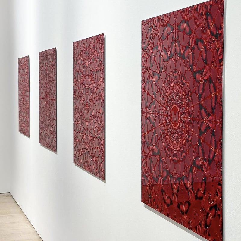 ダミアン・ハースト「Wu Zentian（武則天）」;「The Empresses（皇后