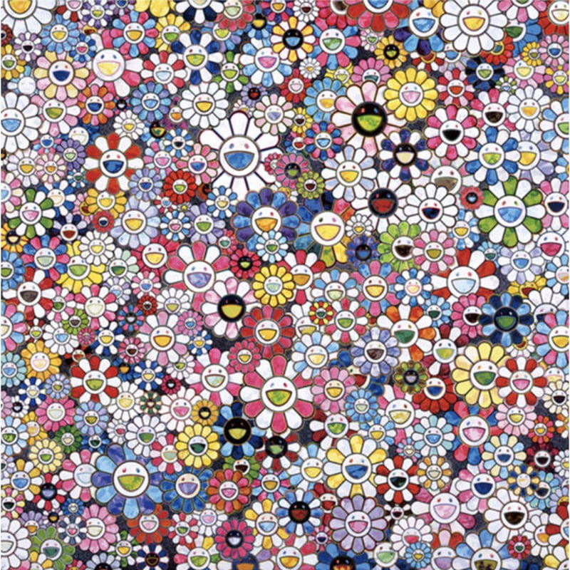 村上隆「未来はきっと笑顔になる！きっと！」アーカイバルピグメント