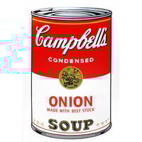 額装品/Sunday Bキャンベル缶Ⅱ GoldenMushroom/ウォーホル Sunday B Morning キャンベル缶II Golden Mushroom 限定1500枚