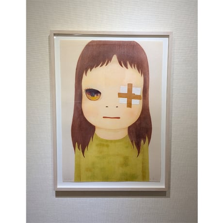 【在庫有・要問合作品】奈良美智「Untitled」木版画・コラージュ