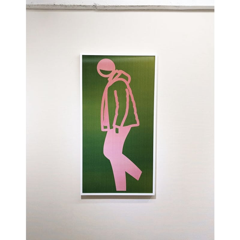 ジュリアン・オピー「Puffer Jacket」ｶﾗｰﾁｪﾝｼﾞﾝｸﾞﾚﾝﾁｷｭﾗｰ | BI