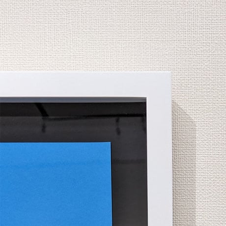 ジュリアン・オピー「Paper Head 7」ﾚｰｻﾞｰｶｯﾄﾐｭｰｼﾞｱﾑﾎﾞｰﾄﾞ