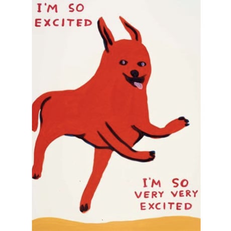 デイヴィット・シュリグリー「I'M SO EXCITED」シルクスクリーン