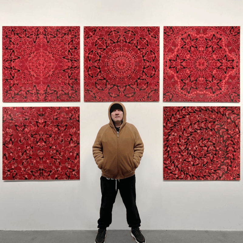 ダミアン・ハースト「Wu Zentian（武則天）」;「The Empresses