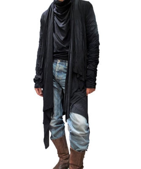 Yasuyuki Ishii ブラックストール 目出し帽 Yasuyuki Ishii ブラック