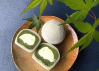 【冷凍便　大人のくりーむ大福】伊賀茶くりーむ大福６個入