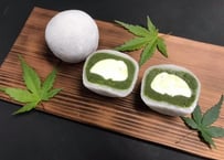 【冷凍便　大人のくりーむ大福】伊賀茶くりーむ大福８個入り
