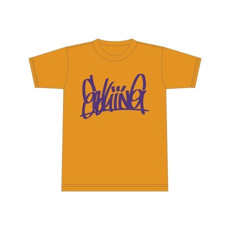 ET-KINGロゴTee【センコウカラー】ゴールド×パープル　※受注販売商品