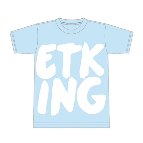 ET-KINGオフィシャルTシャツ　 BLUE（4,400円⇒2,200円）