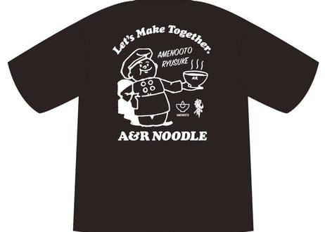 アメノオト×龍介 小山最強ラーメン祭2024コラボTシャツ